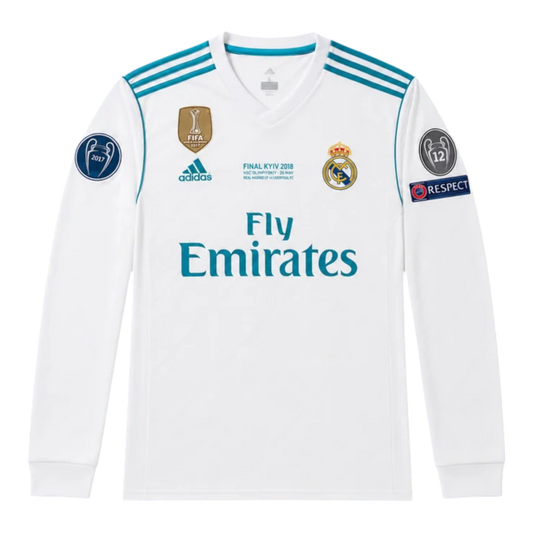 Real Madrid 2018 Manga Larga Ronaldo