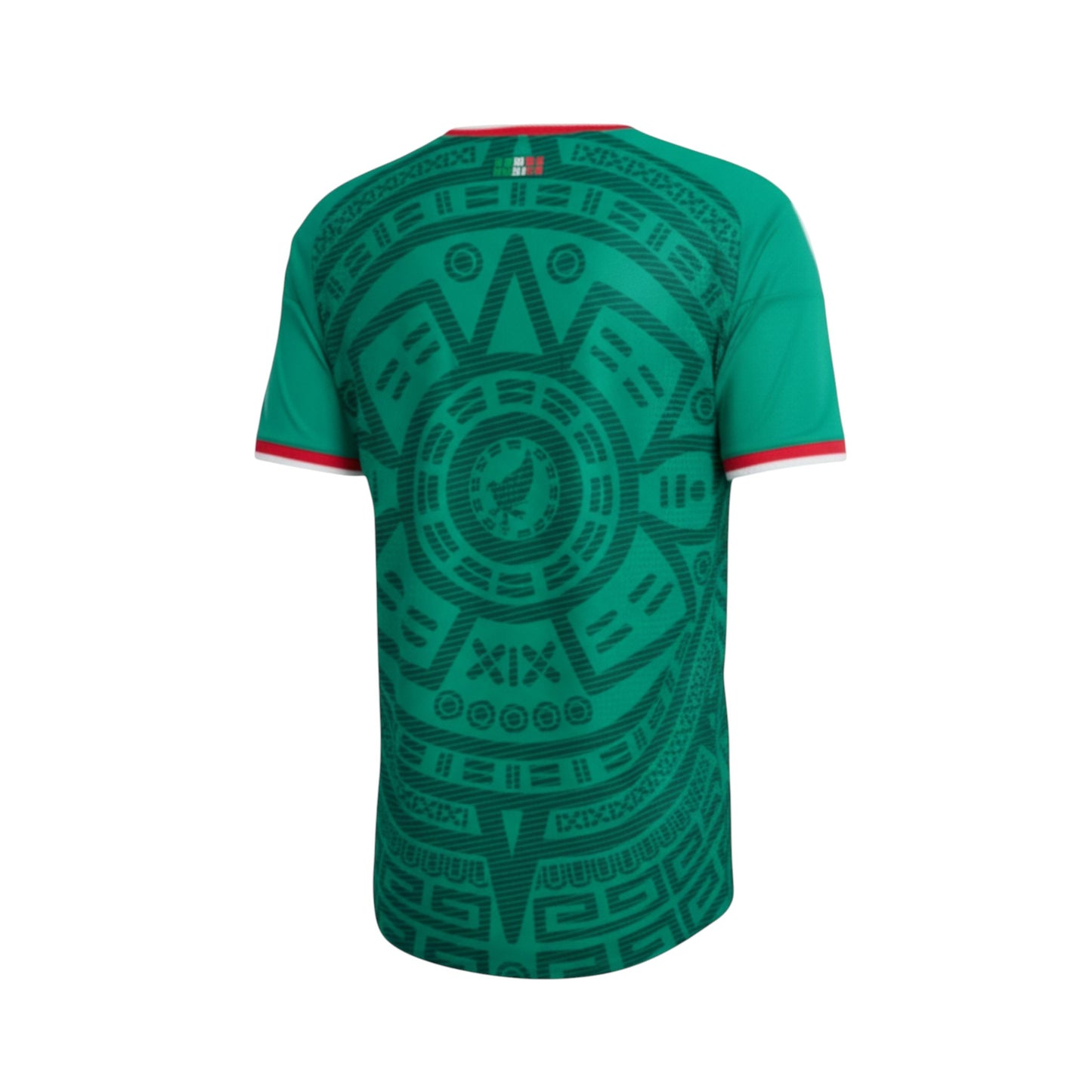 Jersey México Playera Local V. Jugador Verde Mundial Hombre Manga Corta