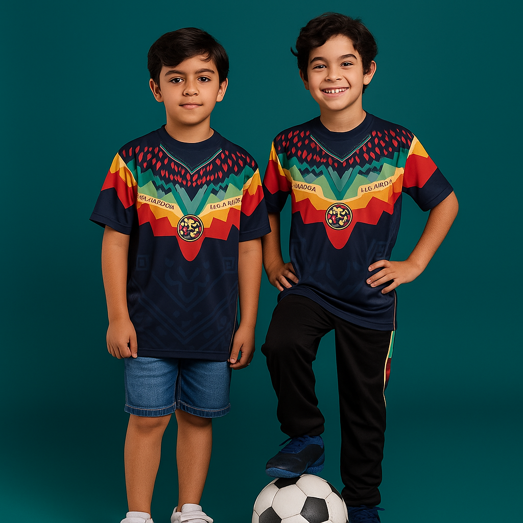 Jersey Águilas América Plumaje Amarillo Playera Fútbol