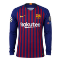 Barcelona Local Champions League 2018/19 Manga Larga