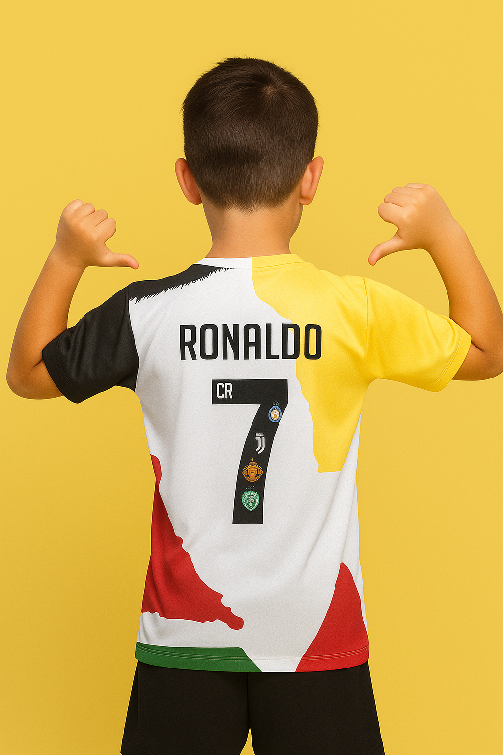 Playera De Futbol Hombre Conmemorativa Messi Cr7 Ronaldinho