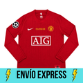 Manchester United 2008 Manga Larga Ronaldo 2008