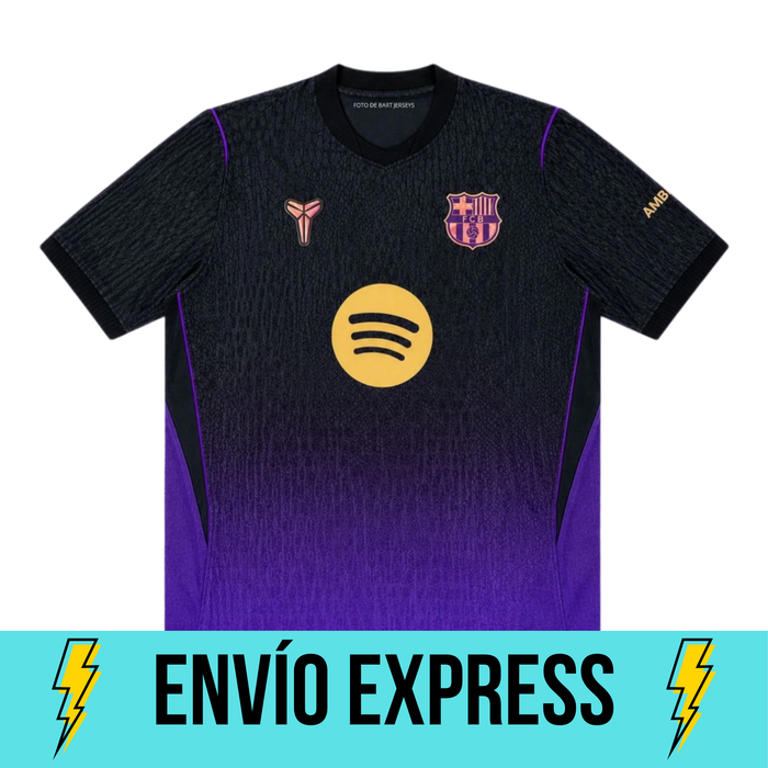 Barcelona x Kobe Bryant UCL segunda equipación 26/27