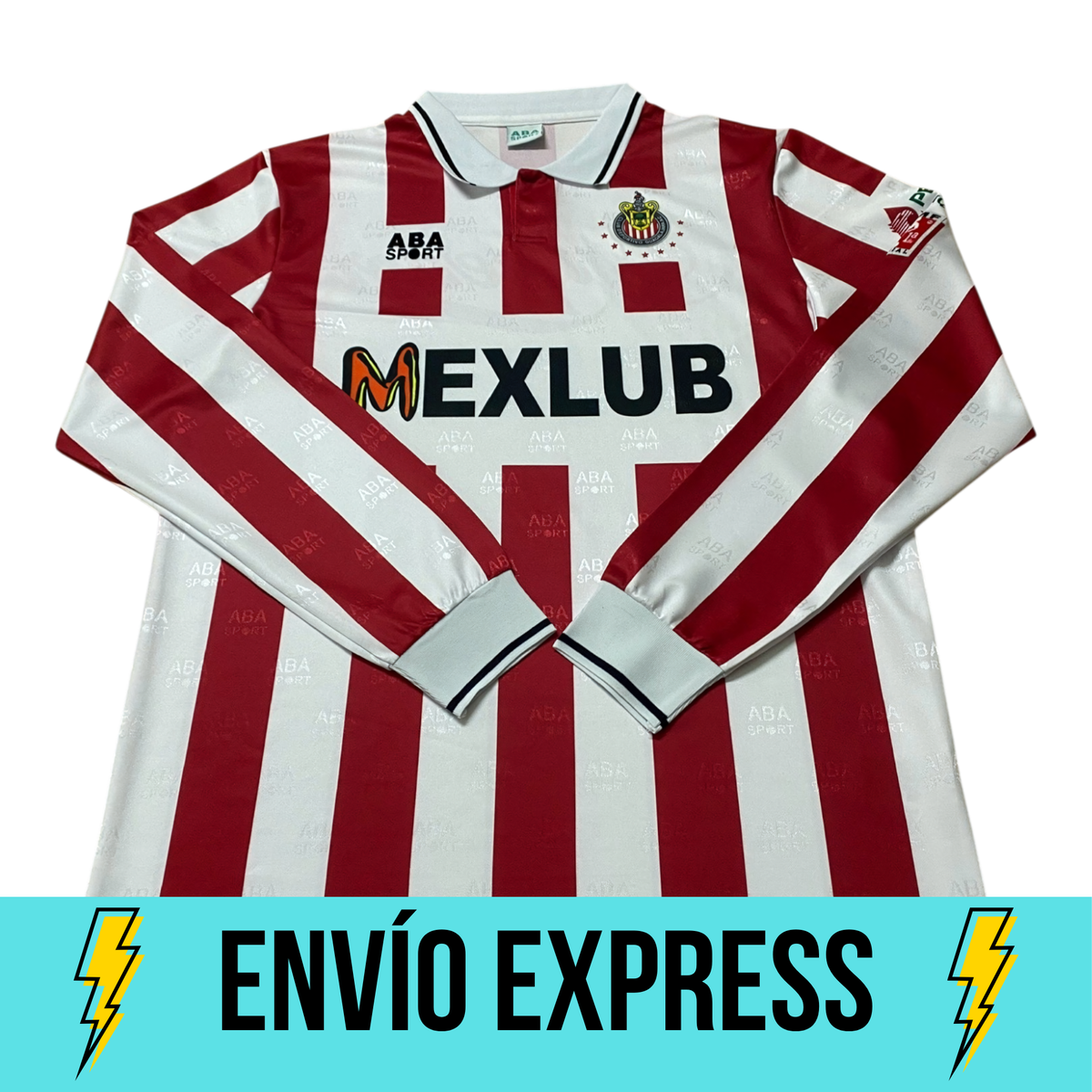 Chivas Local 1995/96 Manga Larga