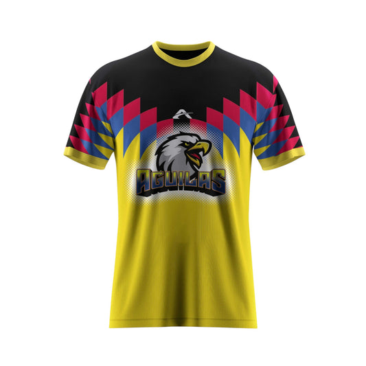 Jersey América Retro Amarillo 1995 Playera Fútbol Clásico Liga Mx