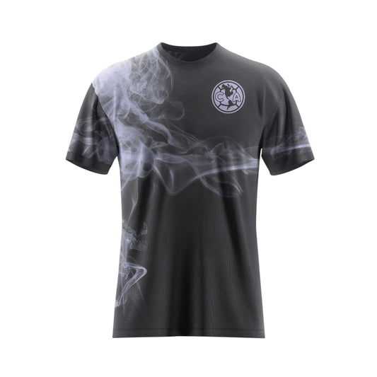 Jersey Águilas América Humo Negro Playera Sport Hombre Fútbol