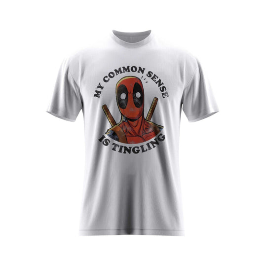 PLAYERA CASUAL MI SENTIDO COMÚN ESTÁ HORMIGONANDO