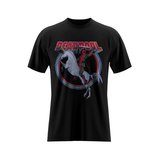 Deadpool Montando Unicornio