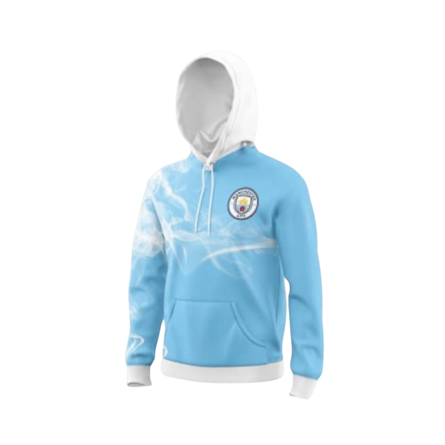 Sudadera Con Capucha Sin Cierre Manchester City Humo
