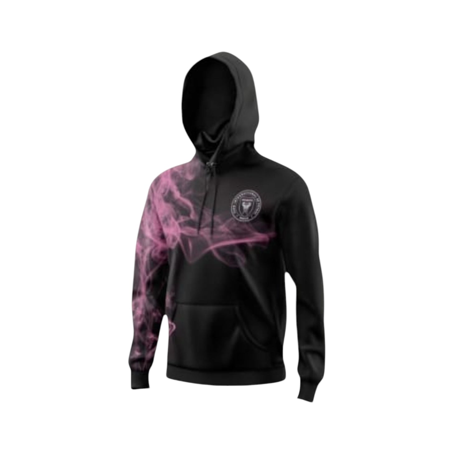 Sudadera Con Gorro Sin Cremallera Club Inter Miami Humo