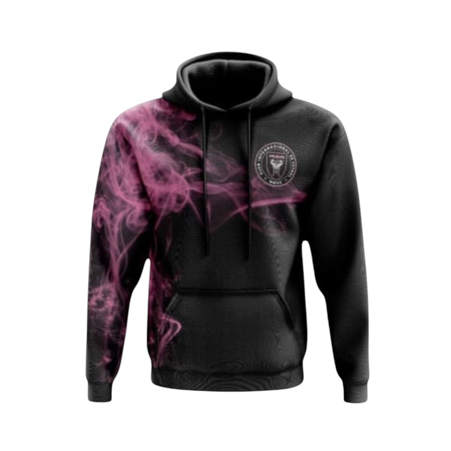 Sudadera Con Gorro Sin Cremallera Club Inter Miami Humo