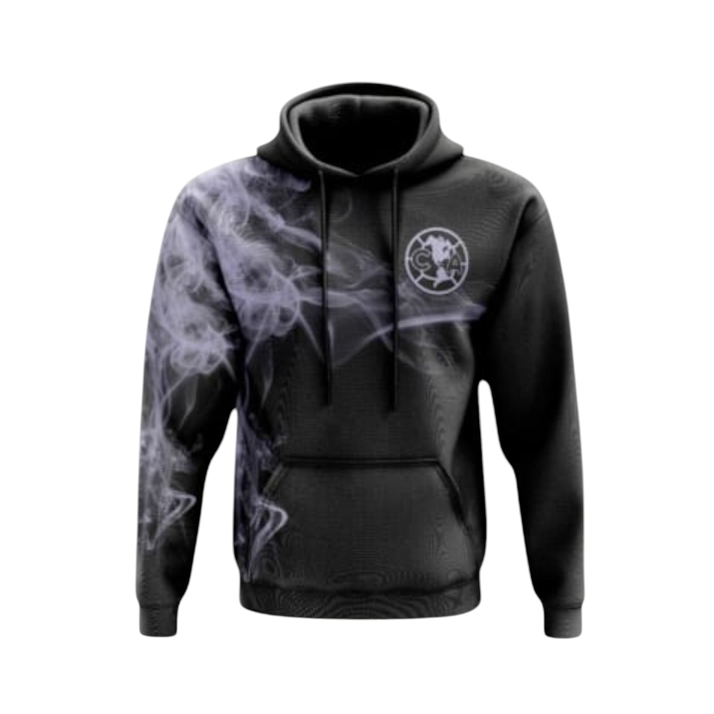 Sudadera Con Gorro Sin Cierre Club América Humo