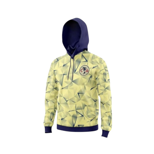 Sudadera Con Gorro Sin Cierre Club América Tridimensional
