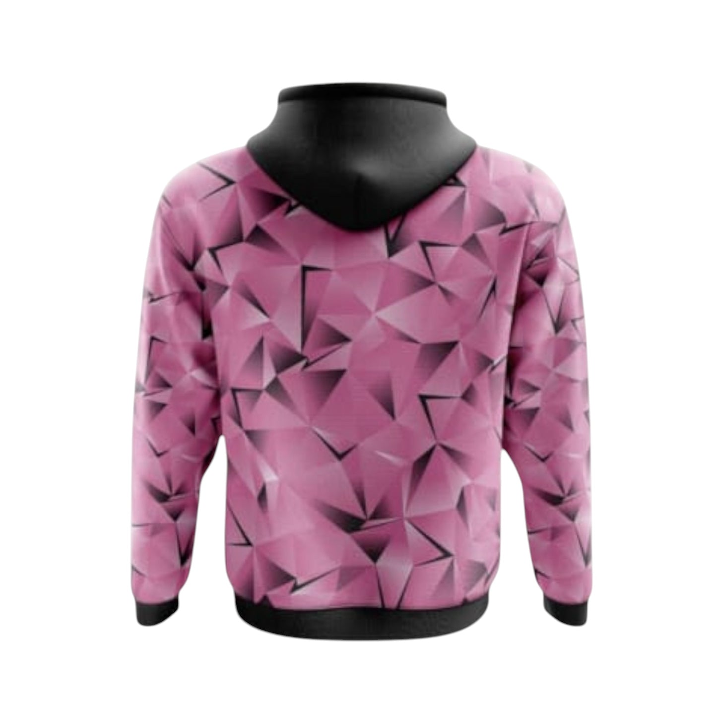 Sudadera Con Gorro Sin Cierre Club Inter Miami Tridimensional Rosa