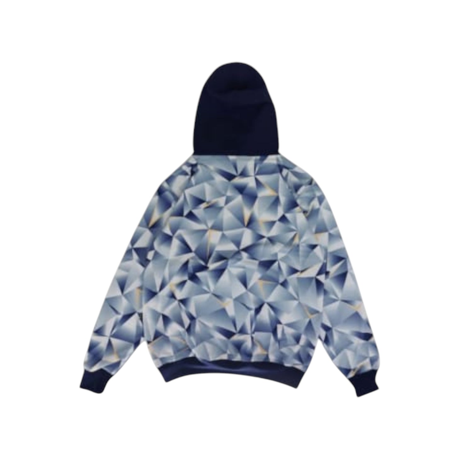 Sudadera Con Gorro Sin Cierre Club Real Madrid Tridimensional Blanco