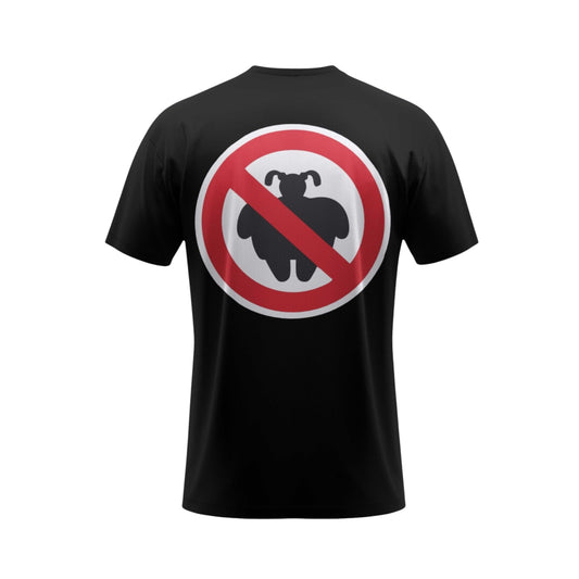 Playera No Gordas De Algodón Prohibido Las Feas