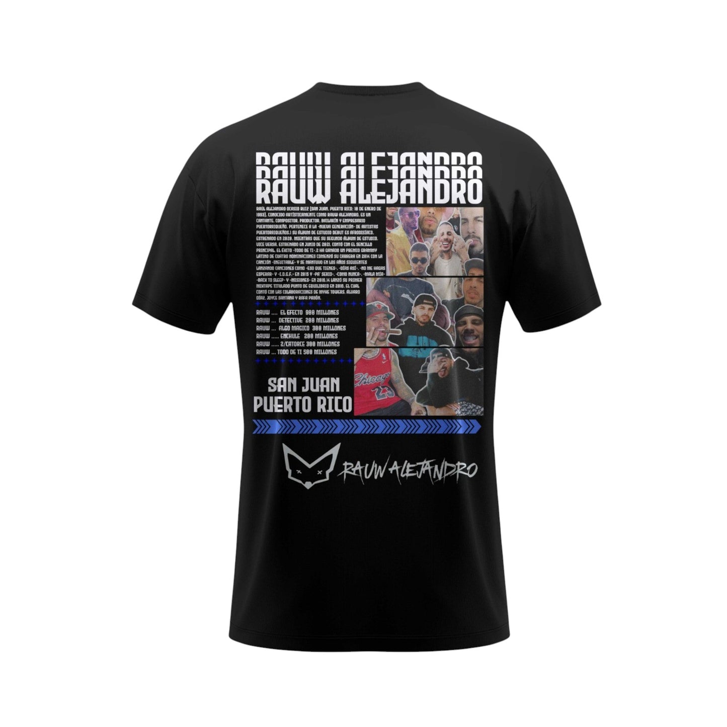 Rauw Alejandro Infografía