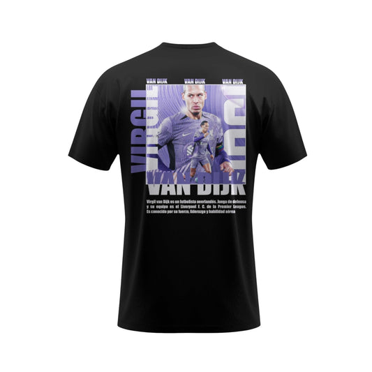 Playera Casual Del Jugador Virgil van Dijk