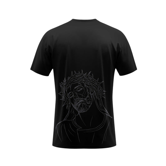 Playera Estilo Gótico Urbano Cristo