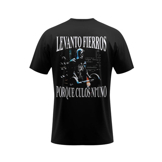 LEVANTO FIERROS PORQUE CULOS NI UNO