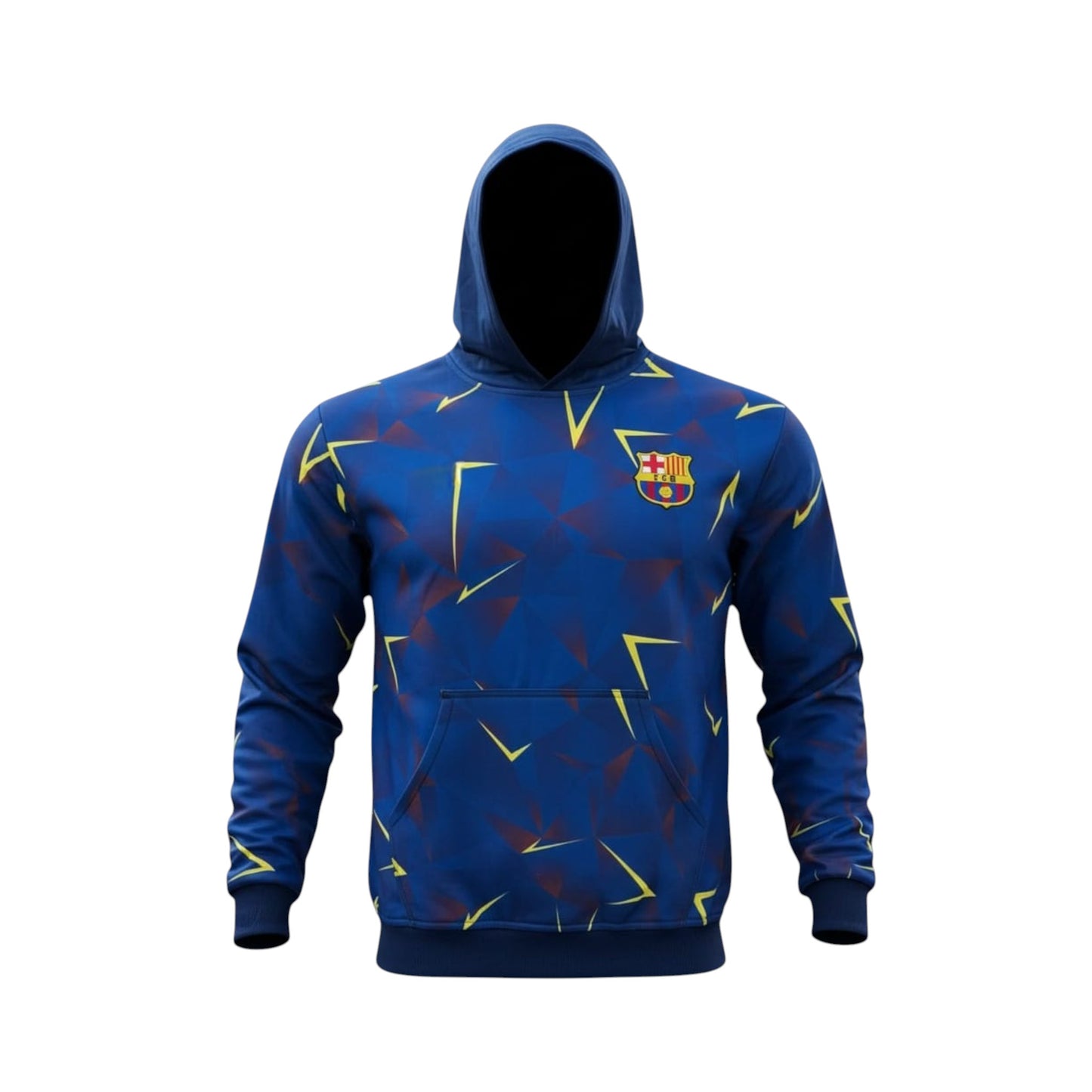 Sudadera Con Gorro Sin Cierre Barcelona