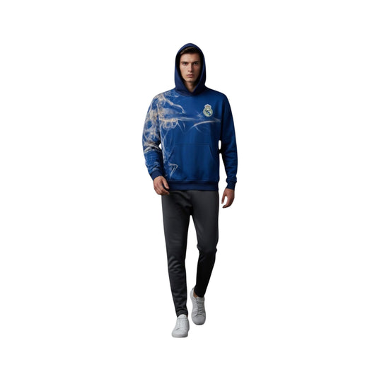 Sudadera Con Gorro Sin Cierre Club Real Madrid