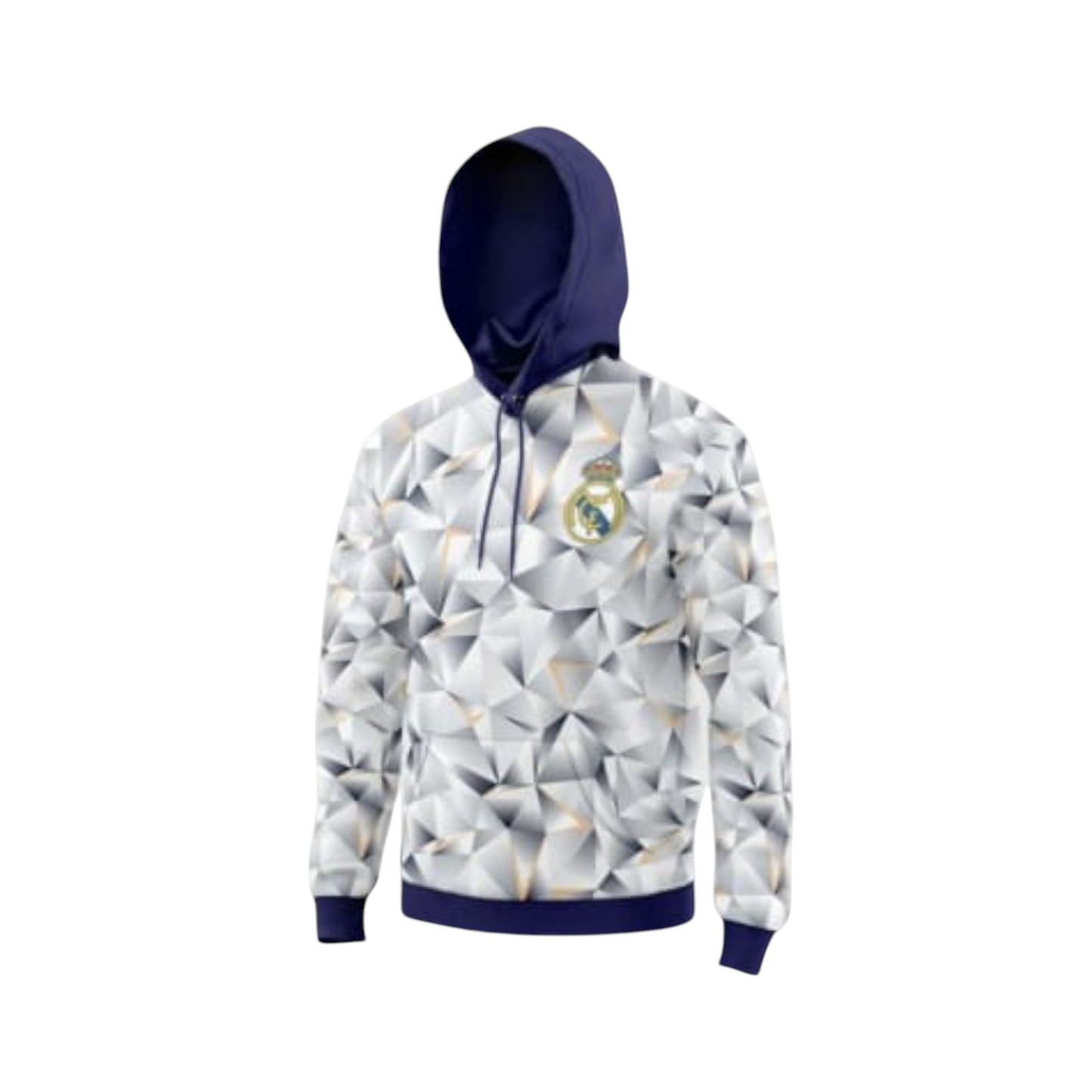 Sudadera Con Gorro Sin Cierre Club Real Madrid