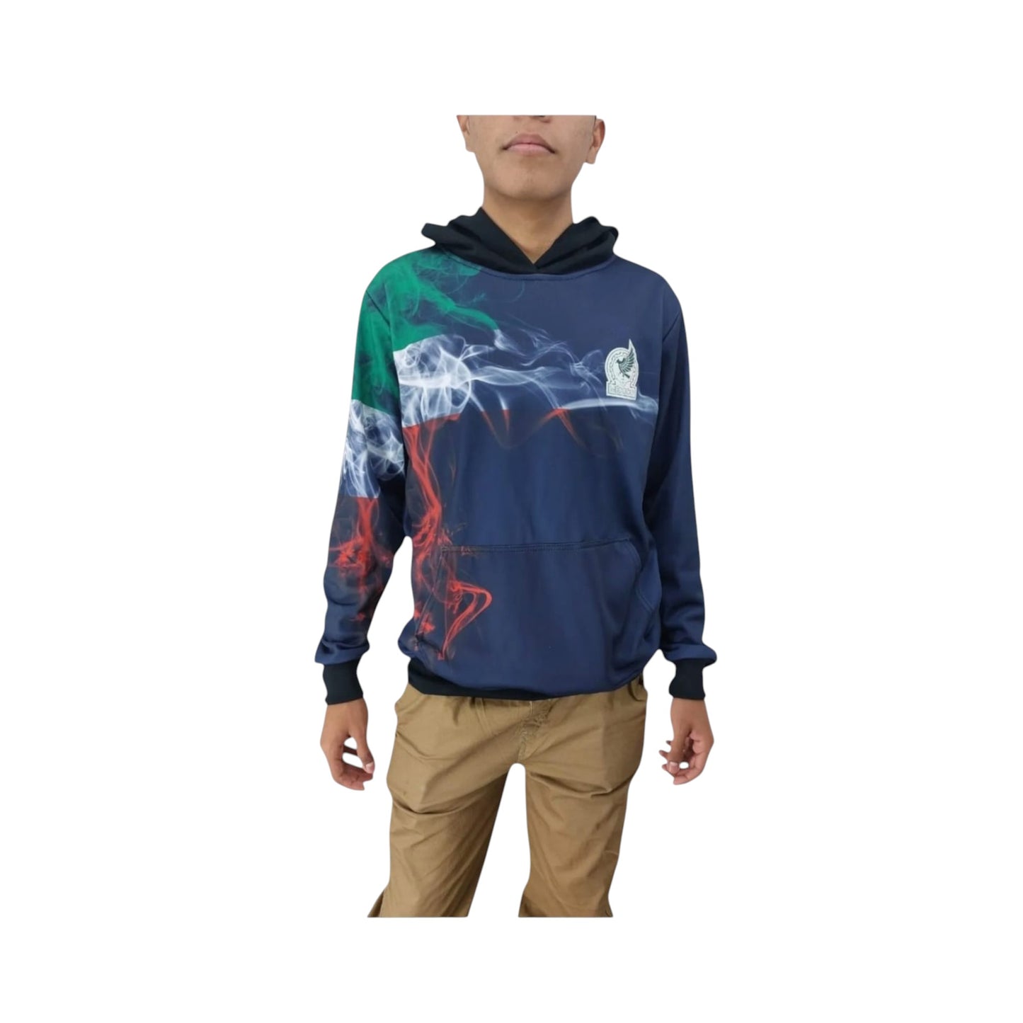 Sudadera Con Gorro Sin Cremallera Selección De México