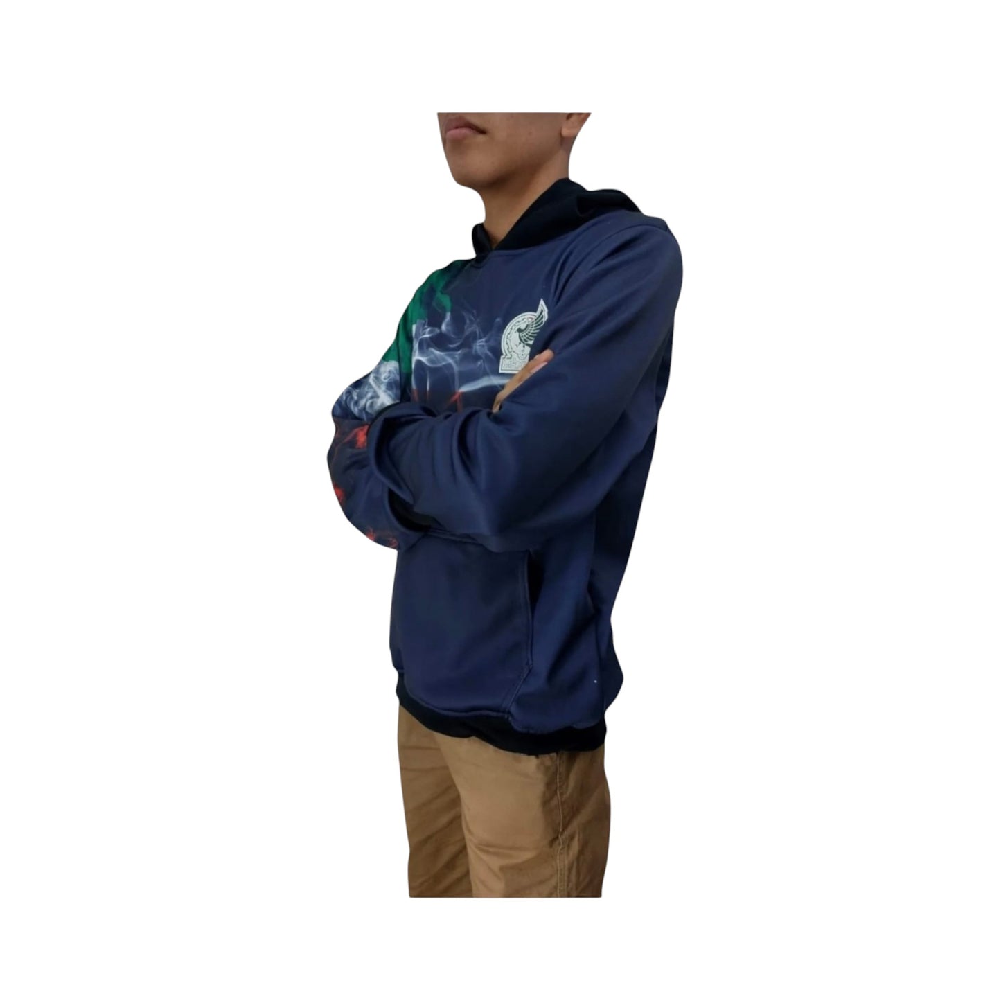 Sudadera Con Gorro Sin Cremallera Selección De México
