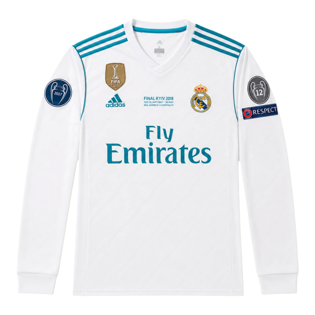 Real Madrid 2018 Manga Larga Ronaldo
