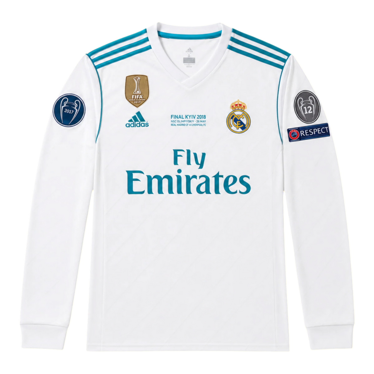 Real Madrid 2018 Manga Larga Ronaldo