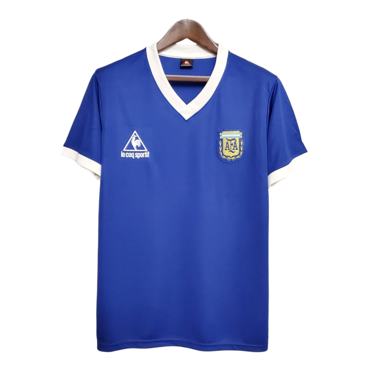 Argentina Visitante MARADONA 1986 Manga Corta