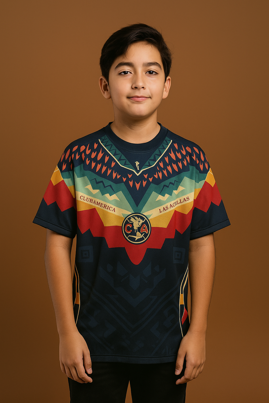 Jersey Águilas América Plumaje Amarillo Playera Fútbol