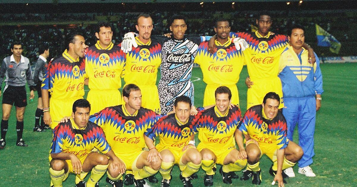 América Local 1994-95 — Beenhakker / Biyik / Zague / Cuauhtémoc