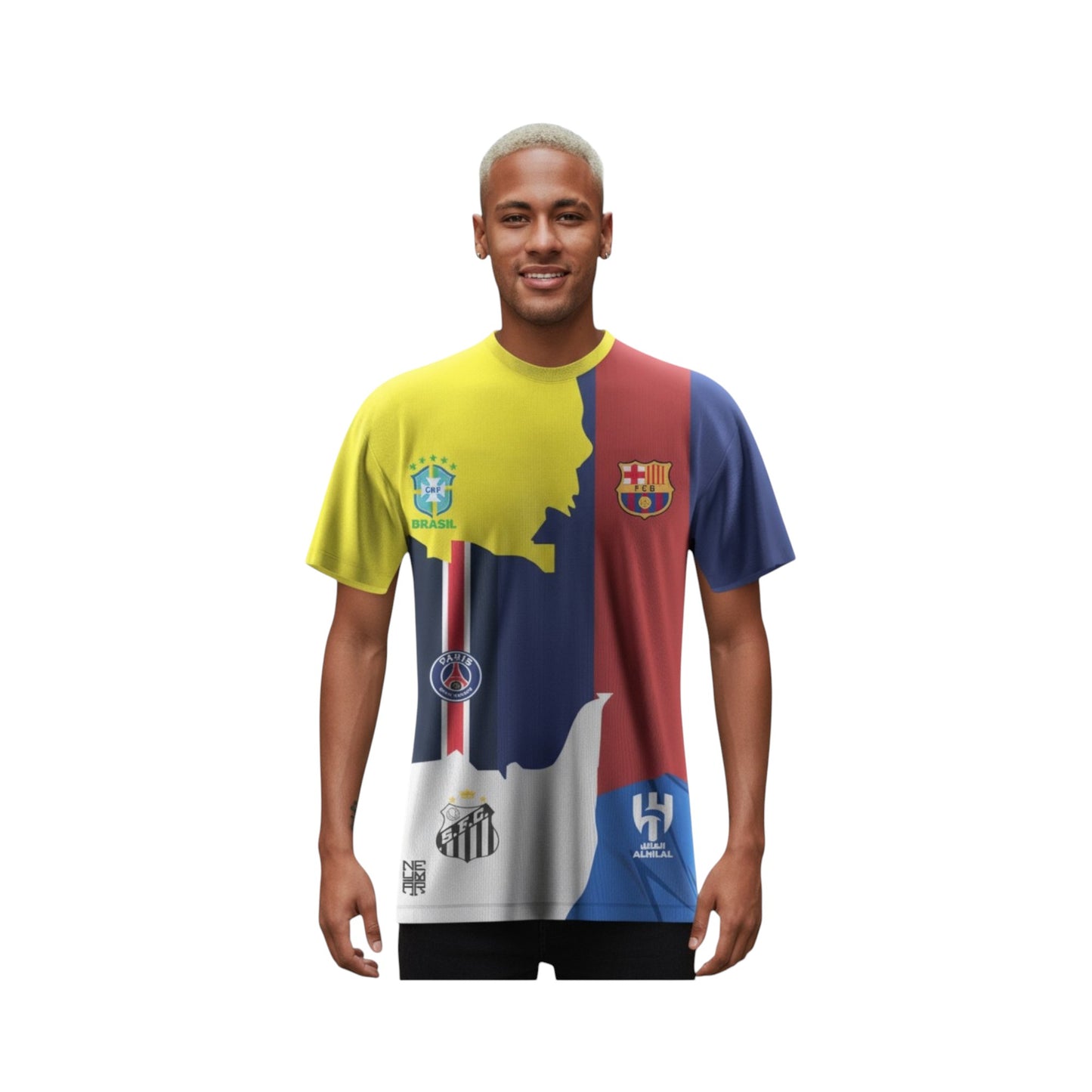 Playera De Futbol Hombre Conmemorativa Messi Cr7 Ronaldinho
