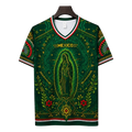 México 2026 verde Virgen de Guadalupe aztecas