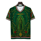 México 2026 verde Virgen de Guadalupe aztecas