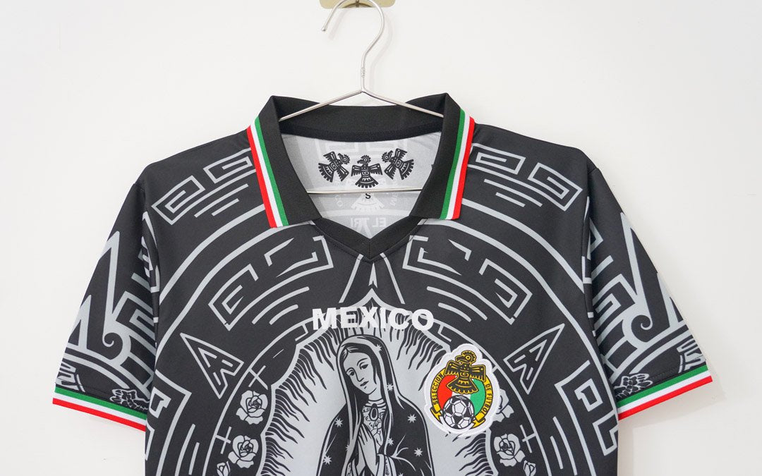 México 2026 negra Virgen de Guadalupe aztecas