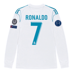 Real Madrid 2018 Manga Larga Ronaldo