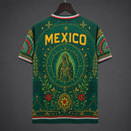 México 2026 verde Virgen de Guadalupe aztecas