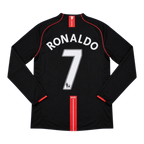 Manchester United Ronaldo 2008 Visita - Manga Larga