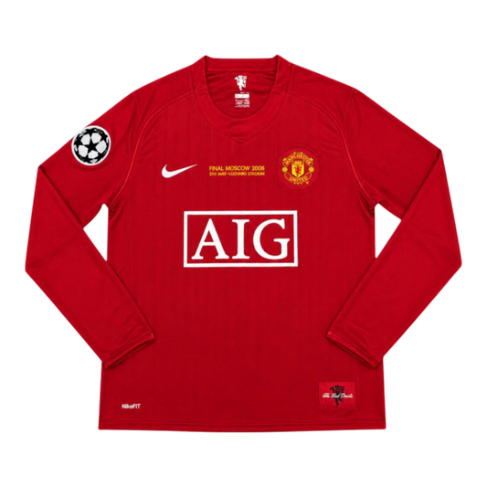 Manchester United 2008 Manga Larga Ronaldo 2008