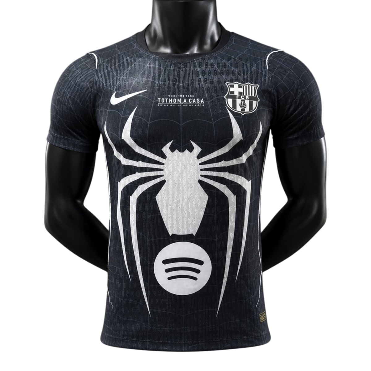 Barcelona x Spider-Man Negro 26/27