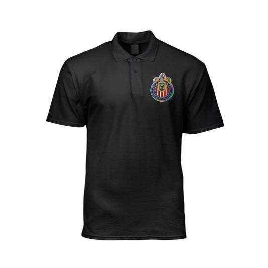 Playera Tipo Polo Chivas Guadalajara Camisa Casual Fashion