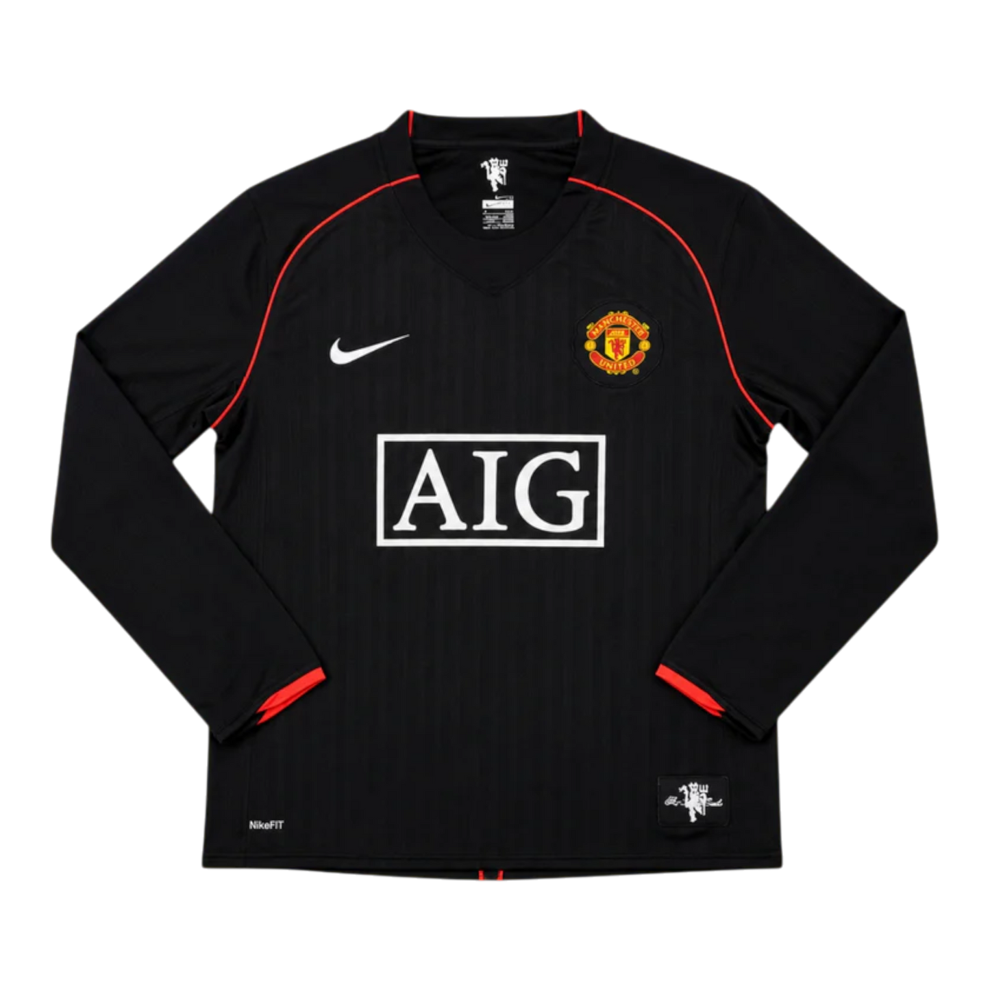 Manchester United Ronaldo 2008 Visita - Manga Larga